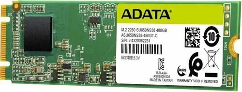 SSD диск SATA Adata SU630 480GB m2sata 550/510Mbs ASU650NS38-480GT-C