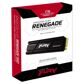 Твердотельный диск PCI-E 4.0 Kingston FURY Renegade 1tb + радиатор 7300/6000mbs SFYRSK/1000G