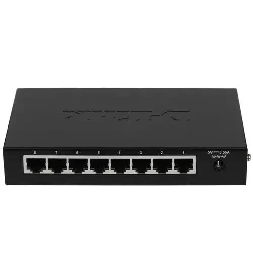 Неуправляемый коммутатор D-Link DES-1008D, 100Mbs, 8-port (DES-1008D)