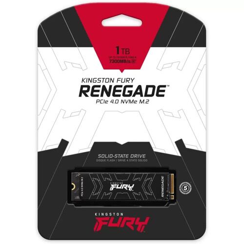 Твердотельный накопитель PCI-E 4.0 Kingston FURY Renegade 1tb 7300/6000mbs SFYRS/1000G