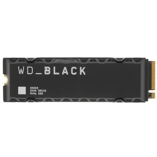 Твердотельный накопитель PCI-E 4.0 Western Digital SSD Black SN850 2tb + радиатор 7000/5100mbs WDS200T1XHE